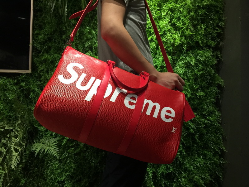 Supreme Duffle Bag Red